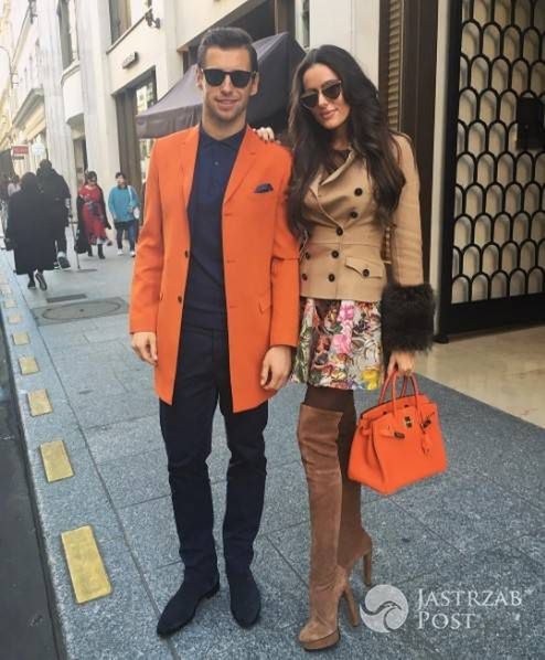 Grzegorz Krychowiak i Celia Jaunat w jesiennych stylizacjach