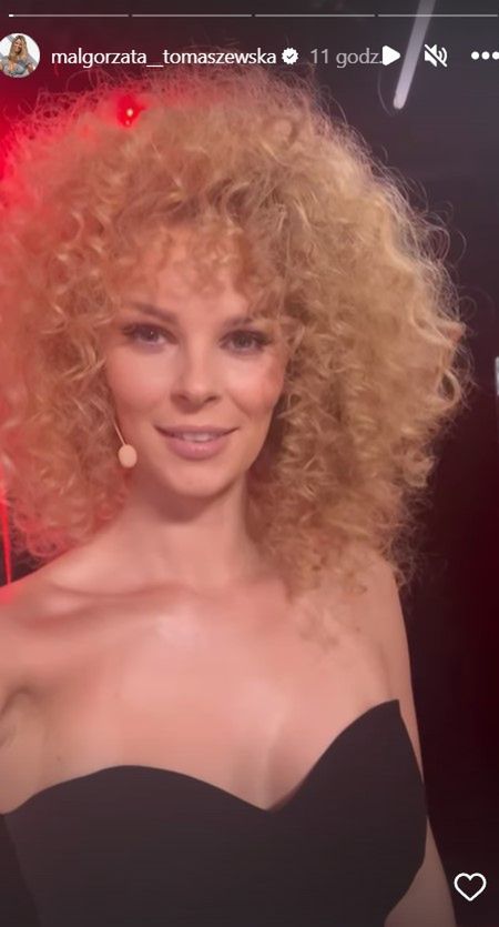 Małgorzata Tomaszewska  w afro