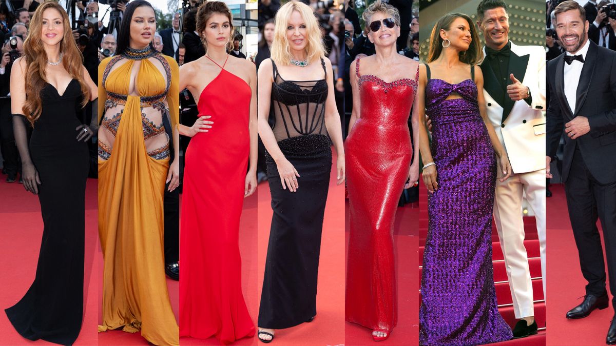 Cannes 2022. Gwiazdy na premierze filmu "Elvis": Shakira, Lewandowscy, Adriana Lima, Kylie Minogue, Kaia Gerber