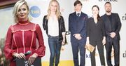 Gwiazdy na premierze serialu "Belle epoque" w Krakowie: Magdalena Cielecka, Paweł Małaszyński, Agnieszka Woźniak-Starak...