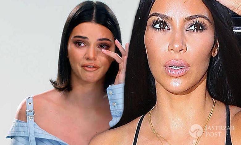 Zalana łzami Kendall Jenner żali się Kim Kardashian: "Czuję się jak idiotka" [WIDEO]