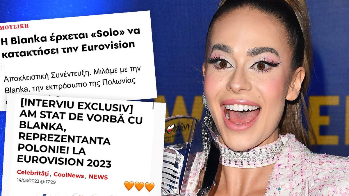 Eurowizja 2023. W jakich krajach promuje się Blanka? (fot KAPIF)