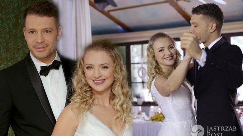 Ślub Asi i Tomka w M jak miłość Barbara Kurdej-Szatan, Andrzej Młynarczyk