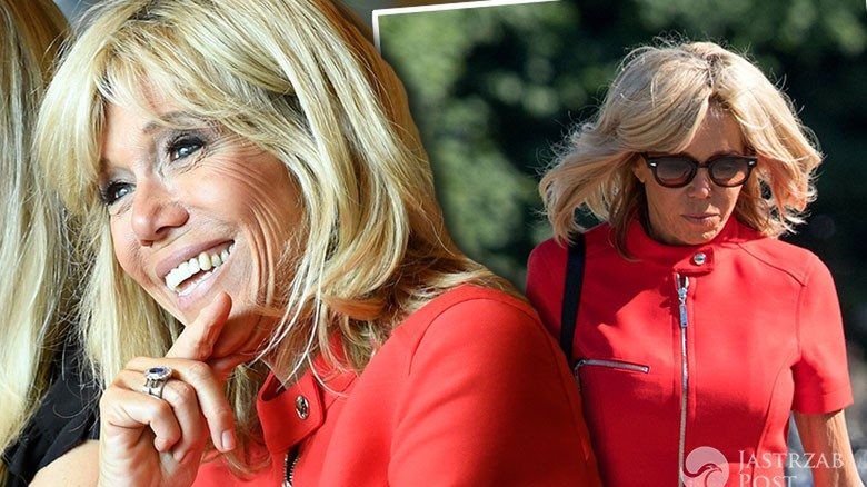 Brigitte Macron na spotkaniu z kanclerzem Austrii