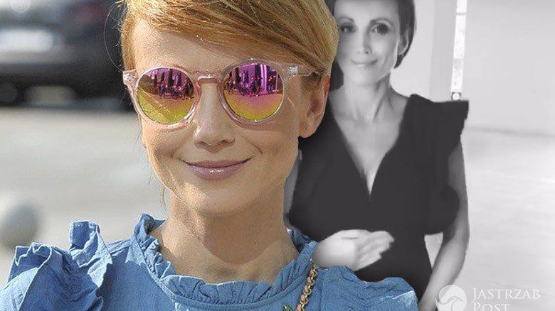 Katarzyna Zielińska chwali się brzuszkiem