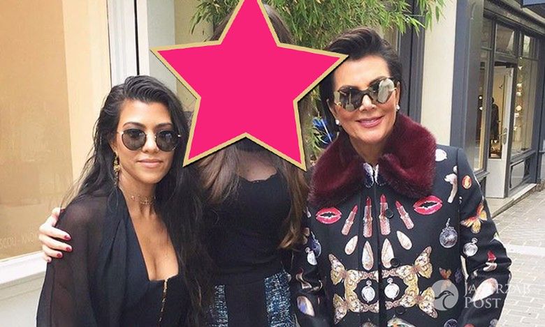 Celia Jaunat, Kourtney Kardashian, Kris Jenner na Fashion Week w Paryżu