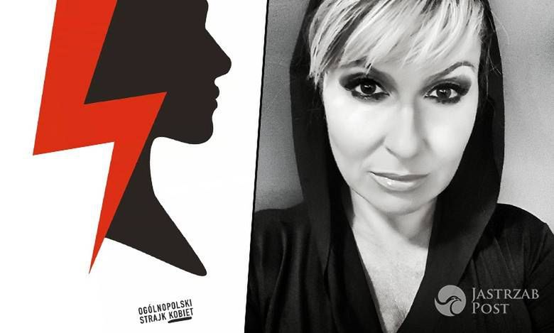 Katarzyna Skrzynecka wspiera Czarny protest