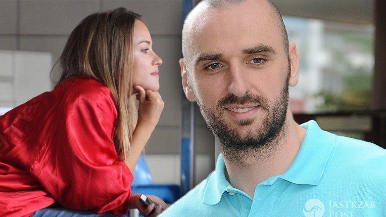 Alicja Bachleda-Curuś kibicuje Marcinowi Gortatowi na obozie sportowym