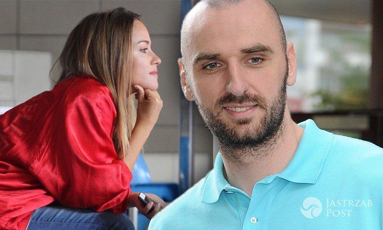 Alicja Bachleda-Curuś kibicuje Marcinowi Gortatowi na obozie sportowym