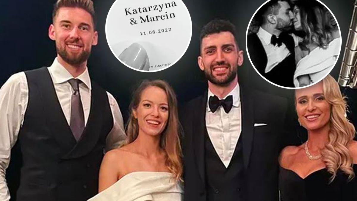 Gwiazda reprezentacji Polski wzięła ślub! Żona przystojnego siatkarza udowodniła suknią ślubną, że mniej znaczy więcej