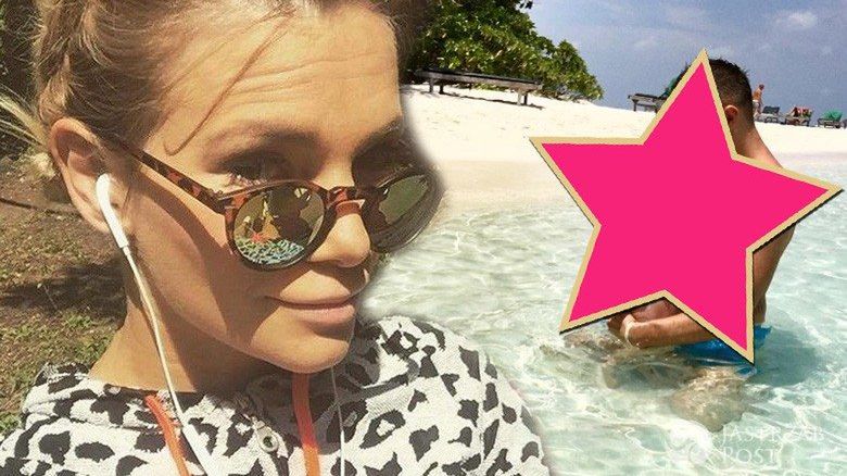 Maja Bohosiewicz z synem i partnerem na wakacjach