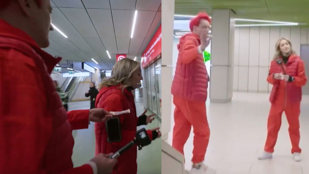 Michał Wiśniewski zaliczył wtopę w metrze. Nawet Fabienne była zdumiona. Mamy nagranie z całej sytuacji [WIDEO]