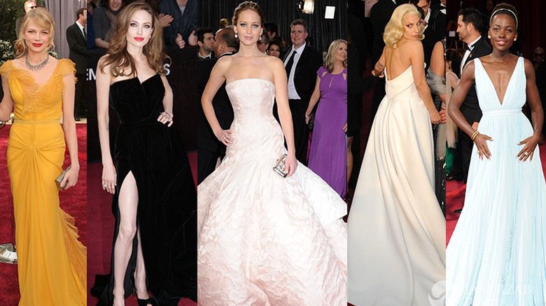 Najpiękniejsze kreacje Oscarów