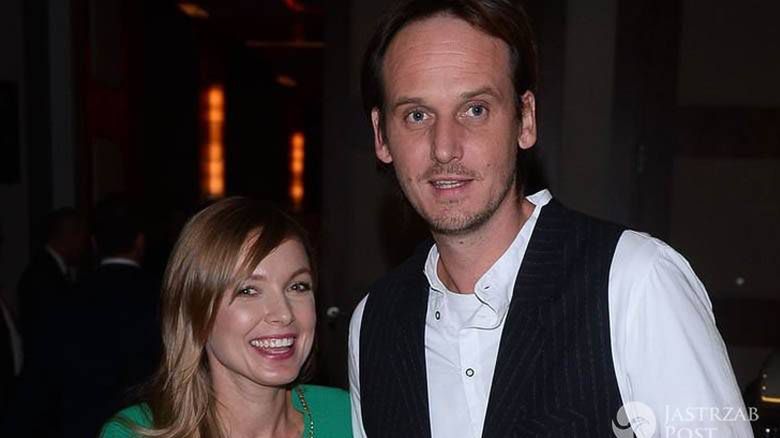 Pascal Brodnicki z żoną