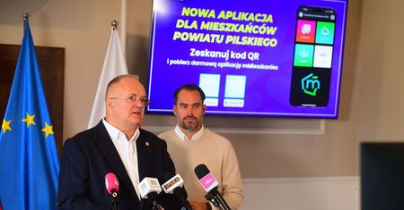Powiat Pilski uruchomił nową mobilną aplikację mMieszkaniec