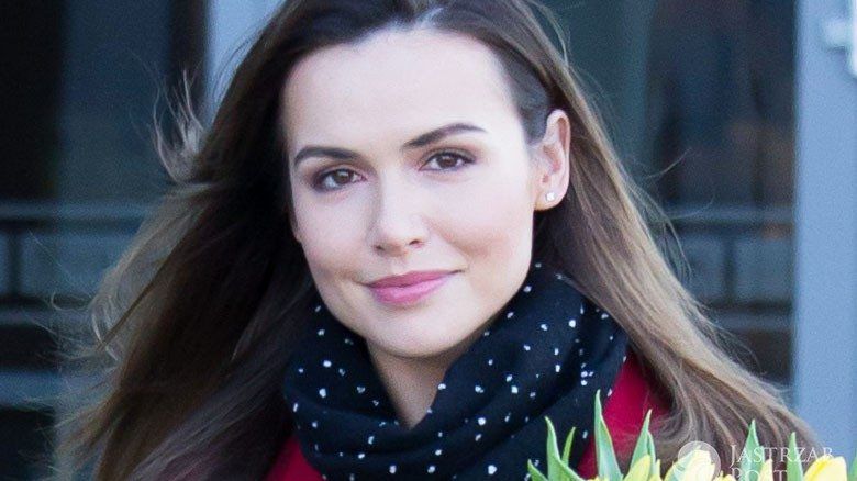 Marta Żmuda-Trzebiatowska z drogą torebką