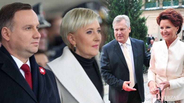 Jolanta Kwaśniewska, Aleksander Kwaśniewski, Andrzej Duda, Agata Duda