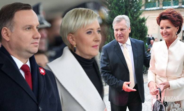 Jolanta Kwaśniewska, Aleksander Kwaśniewski, Andrzej Duda, Agata Duda