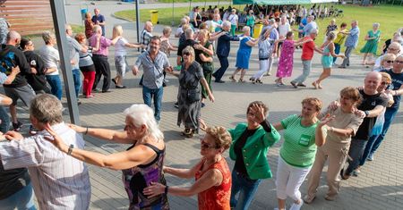 Seniorzy znów bawią się na Stadionie Powiatowym w Pile
