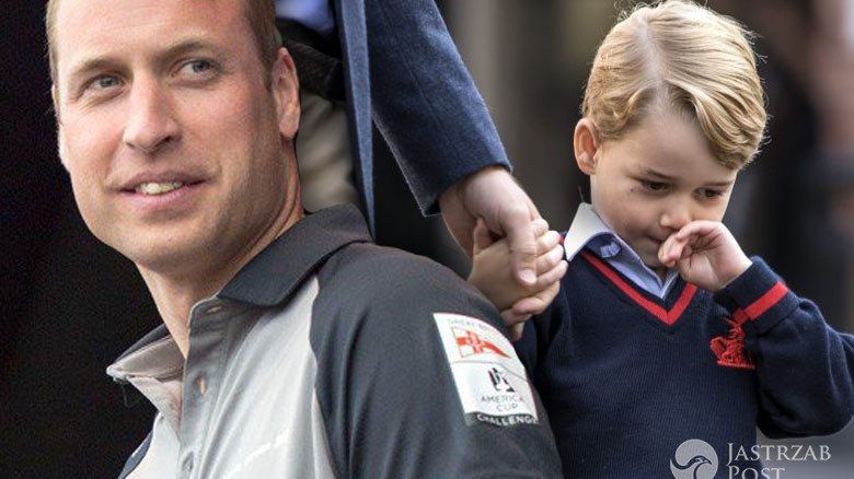 Książę George nie chce chodzić do szkoły