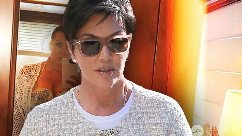 Kris Jenner w bieliźnie