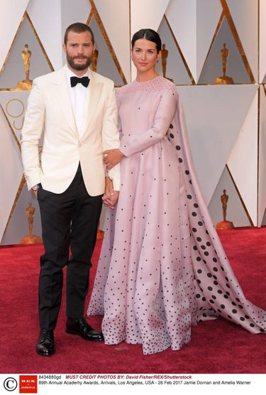 Jamie Dornan i Amelia Warner  - Oscary 2017