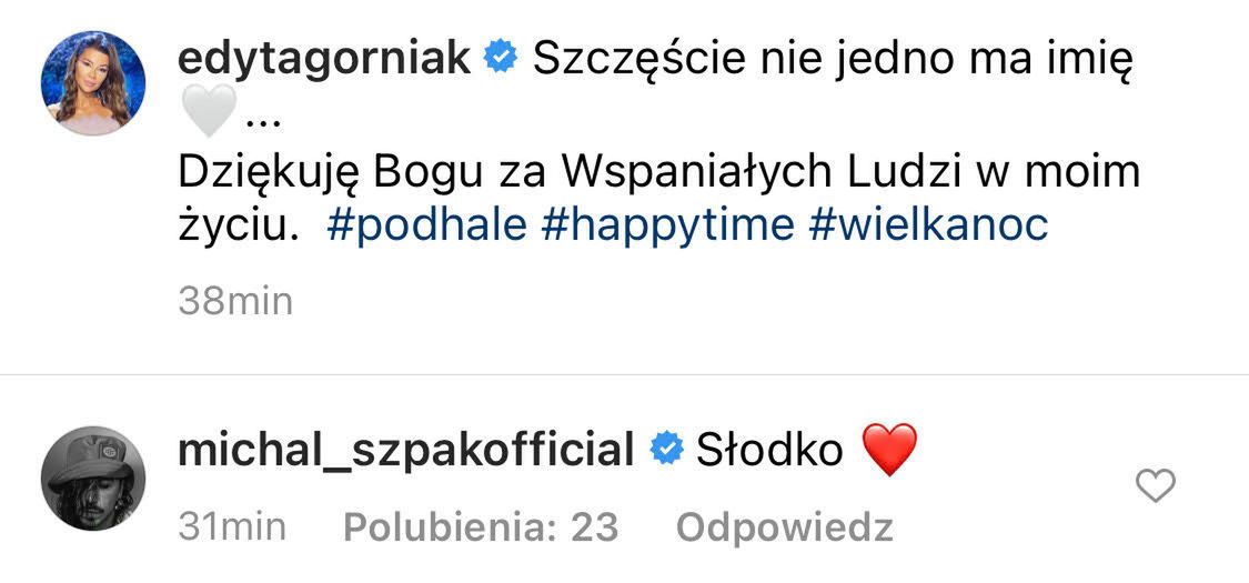 Edyta Górniak - komentarz Michała Szpaka