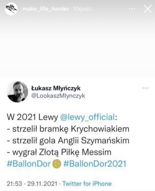 Memy po gali Złotej Piłki 2021