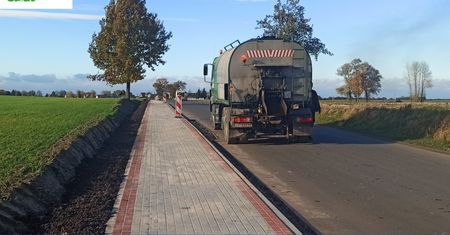 Nowy chodnik Górka Klasztorna – Wiktorówko