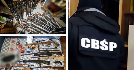 Nielegalna broń i amunicja przejęta przez CBŚP.