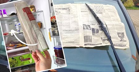 Nie wyrzucam starych gazet. Robię z nich użytek w domu i w aucie
