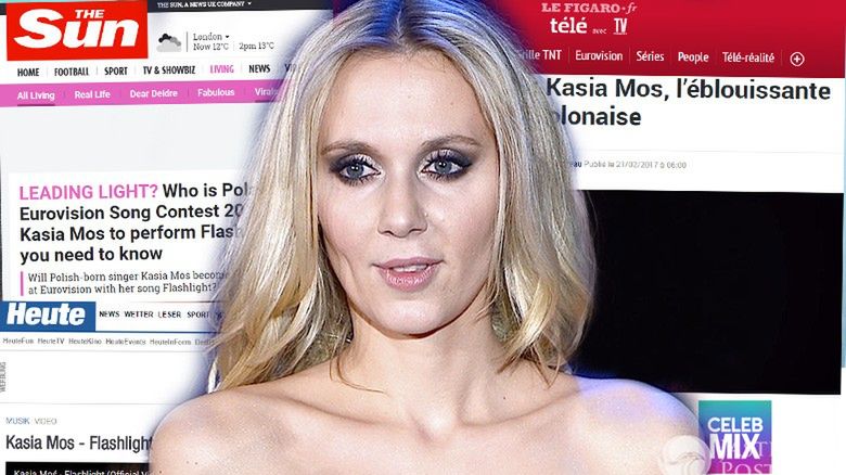 Kasia Moś zagraniczne media