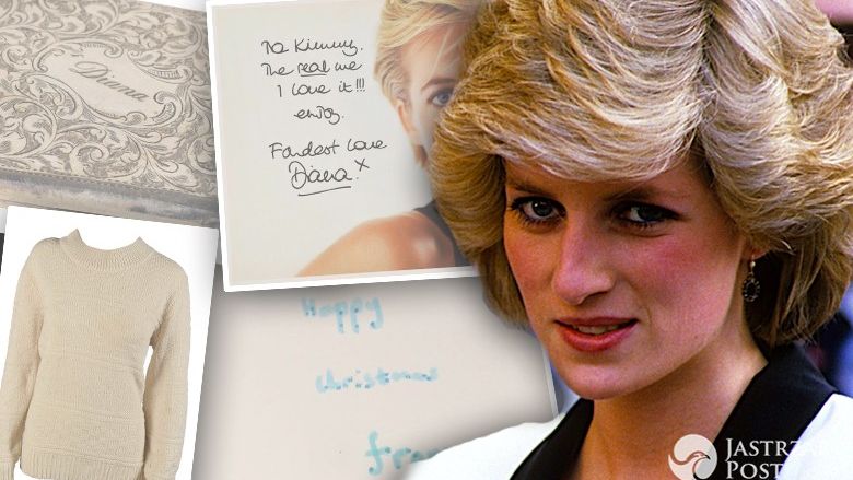 Pamiątki po księżnej Dianie wystawione na aukcję