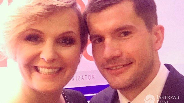 Otylia Jędrzejczak z partnerem