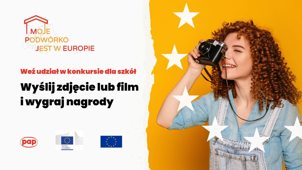 W konkursie PAP „Moje podwórko jest w Europie” do wygrania 3 tys. zł