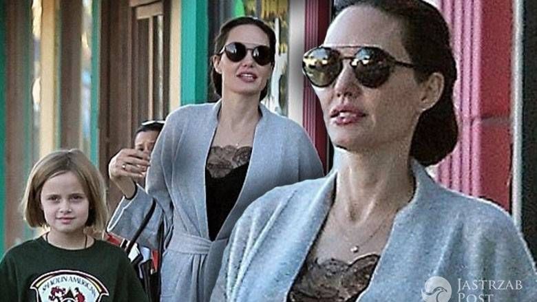 Angelina Jolie odprowadza Vivienne Jolie-Pitt na zajęcia z karate