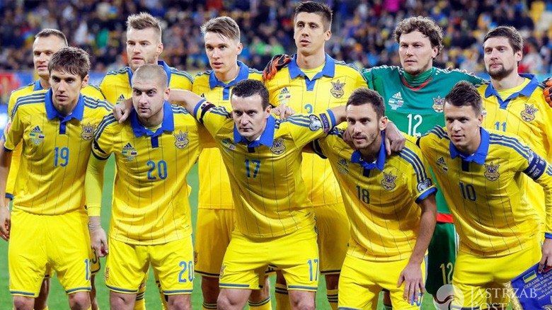 Reprezentacja Ukrainy przed meczem z Polską na EURO 2016