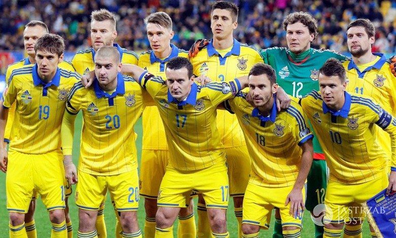 Reprezentacja Ukrainy przed meczem z Polską na EURO 2016