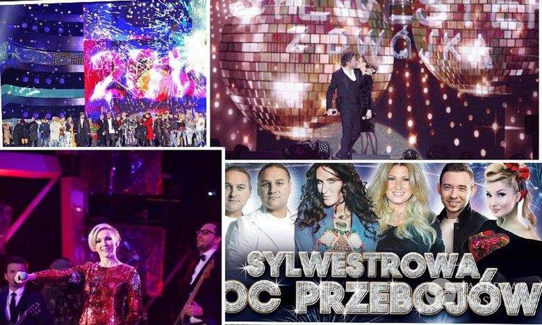 Sylwester 2016/17 w TVN, TVP, Polsat