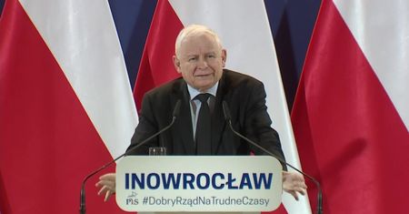 “Twierdzą, że jestem dyktatorem”. Prezes PiS pomylił Inowrocław z Włocławkiem, a prezydenta miasta z Ł. Mejzą