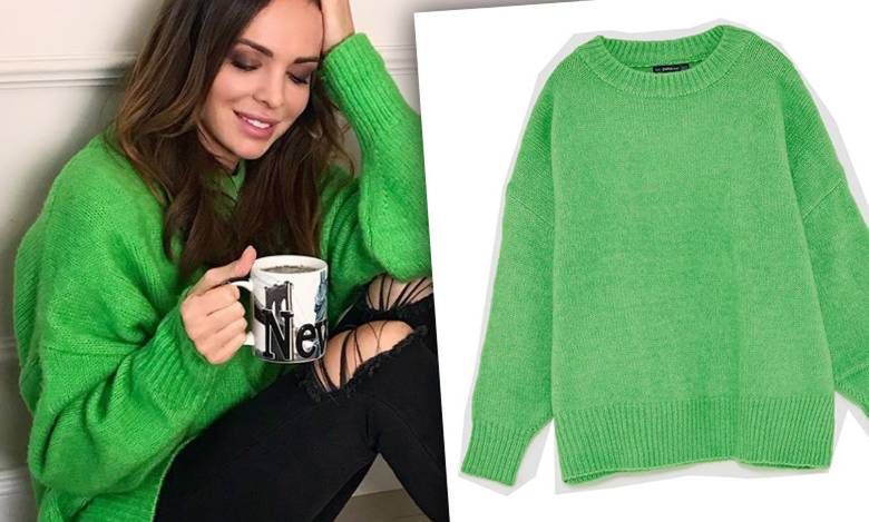 Zielony sweter Anny Wendzikowskiej - cena, marka, gdzie kupić