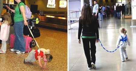 Dzieci na smyczy... Takie rozwiązanie dzieli opiekunów