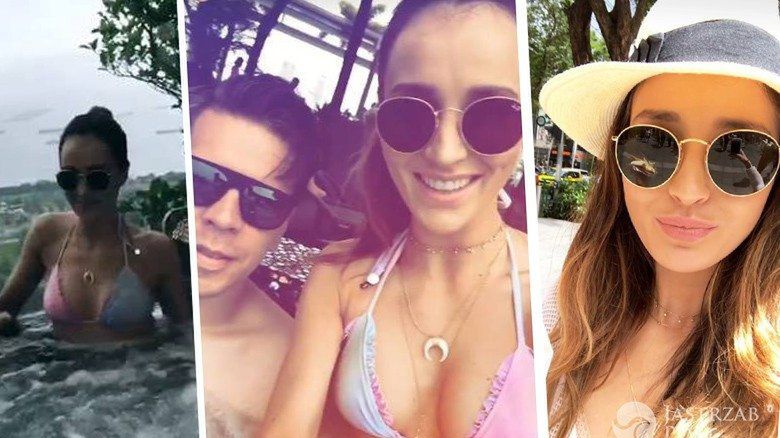 Marina Łuczenko i Wojciech Szczęsny w Singapurze