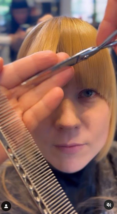 Anna Tatarska w grzywce