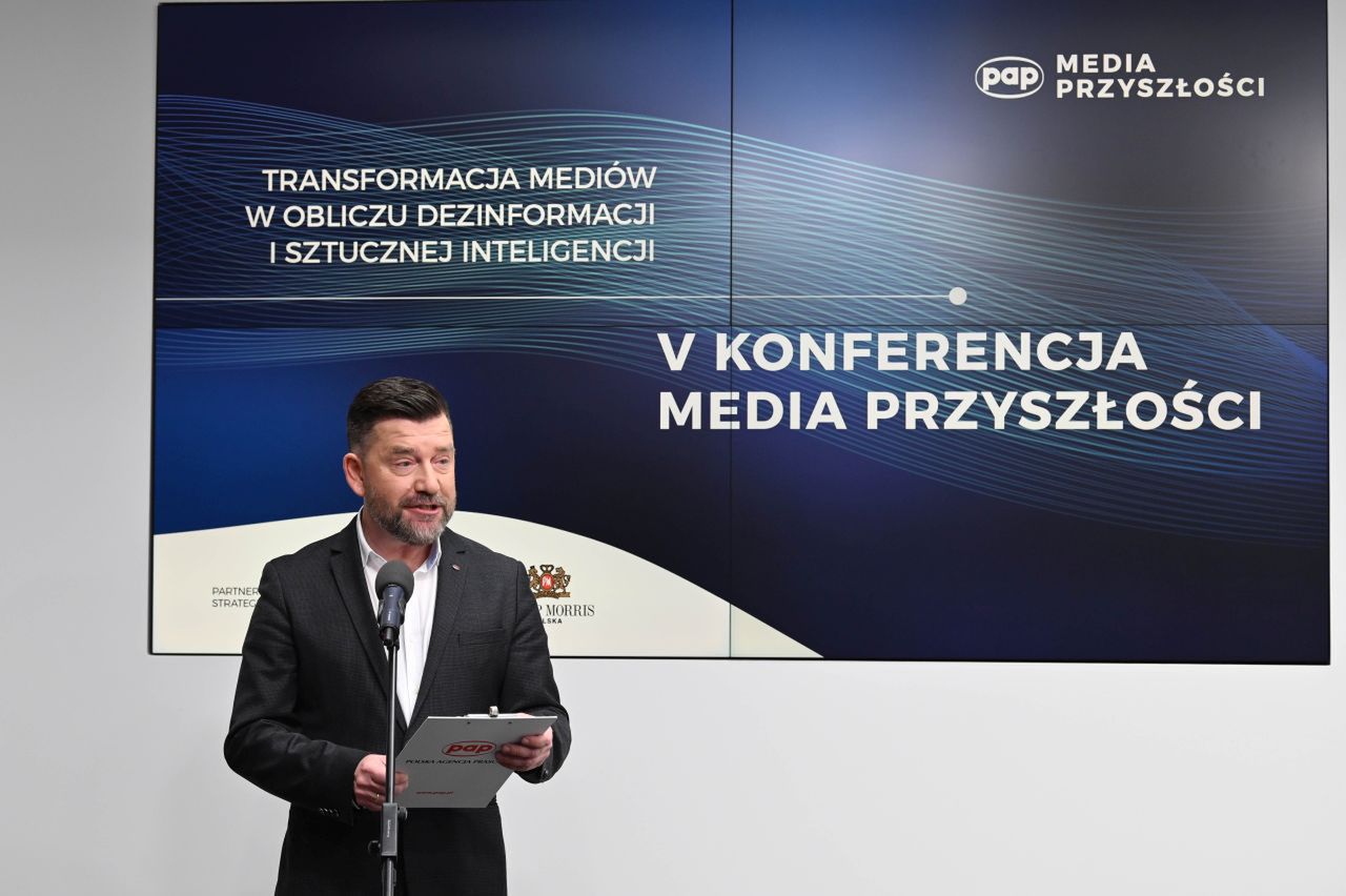 Prezes PAP na konferencji “Media Przyszłości”: to agencje prasowe decydują o tym, co jest w mediach