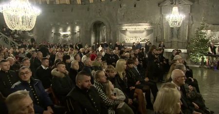 Pasterka sto metrów pod ziemią. Górniczy zwyczaj w kopalni soli w Wieliczce