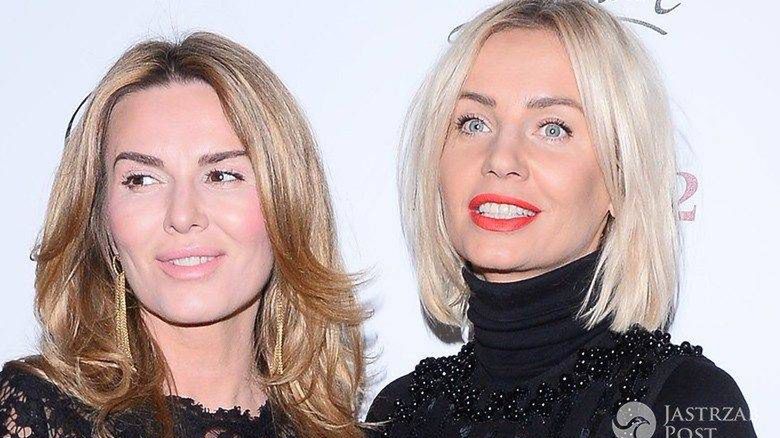 Agnieszka Woźniak-Starak i Hanna Lis na imprezie Moliera 2