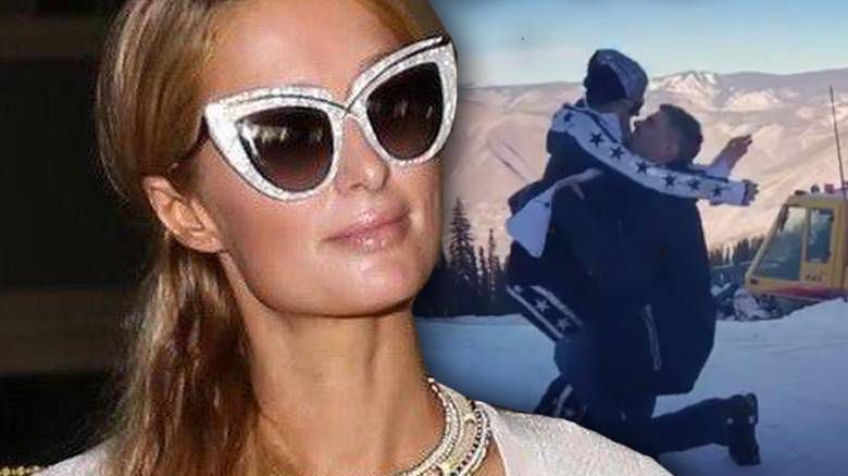 Paris Hilton pokazała suknię ślubną