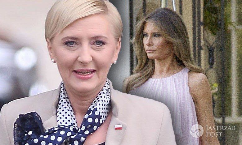 Agata Duda przebiera w kreacjach na spotkanie z Melanią Trump! Co założy Pierwsza Dama? Mamy oficjalny komentarz!