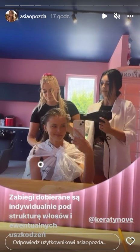 Joanna Opozda przeszła metamorfozę u fryzjera